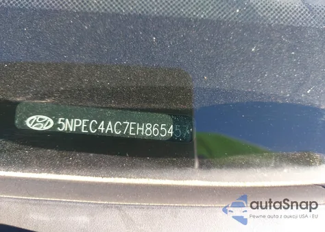 2014 Hyundai Sonata Limited z USA, uszkodzony, nr VIN 5NPEC4AC7EH865457